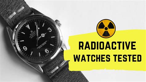 rolex radiation material.